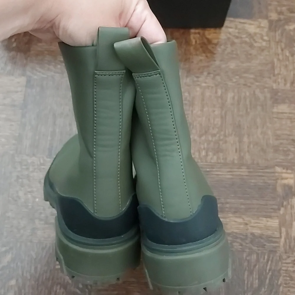 Rag and Bone shiloh sport ankle boots, olive colour - Picture 5 of 9